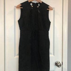 BNWOT Milly jewel accent textured dress